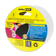 Двусторонний РЕТ скотч 90MIC*48мм*15м прозрачный